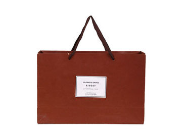comprar Cor macia média personalizada de Brown da dureza dos sacos de compras do papel do tamanho Fabricação em linha