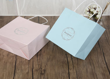 Os sacos de papel impressos delicados de Kraft/imprimiram sacos de portador de papel toda a cor disponível fornecedor