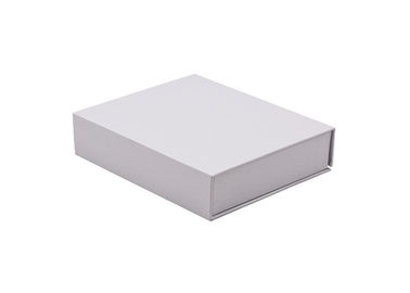 As caixas de presente da parte superior da aleta do peso 180.2g com retângulo branco da cor da captura magnética dão forma fornecedor