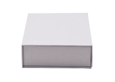 As caixas de presente da parte superior da aleta do peso 180.2g com retângulo branco da cor da captura magnética dão forma fornecedor