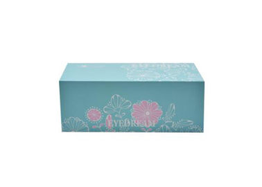 Costume delicado tamanho impresso 18 * 14 * 9cm das caixas de presente com tampa e tipo da base fornecedor