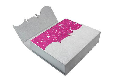 Tamanho de prata impresso 22 * 30 * 7CM da cor das caixas de presente do estilo costume elegante fornecedor