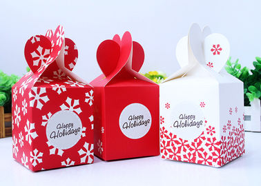 comprar Forma especial caixas de apresentação impressas, caixa de presente de Apple para a Noite de Natal Fabricação em linha