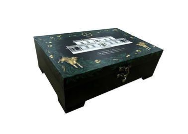 comprar Tipo de empacotamento logotipo personalizado do livro das caixas do presente luxuoso cosmético com curvatura da mão Fabricação em linha