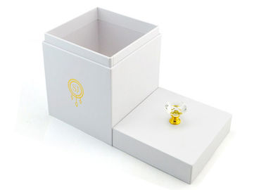 Material de empacotamento do cartão das caixas do presente luxuoso elegante para a vela fornecedor