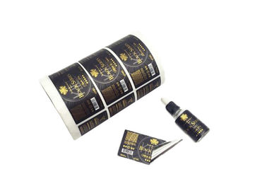 comprar Etiquetas adesivas feitas sob encomenda de superfície lustrosas UV/impressão da tela para a garrafa de óleo essencial Fabricação em linha