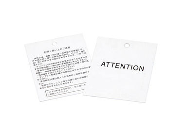 O costume biodegradável imprimiu o OEM/ODM de papel do material das etiquetas do cair disponíveis fornecedor