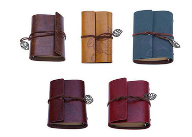 comprar Caderno personalizado cor personalizado do logotipo, jornal encadernado do curso do couro espiral Fabricação em linha