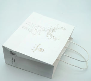 Os sacos de papel personalizados recicláveis do presente, anunciaram sacos de papel para empacotar fornecedor