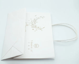 Os sacos de papel personalizados recicláveis do presente, anunciaram sacos de papel para empacotar fornecedor