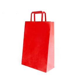 Manipulação material impressa colorida da superfície de impressão de Flexo do produto comestível dos sacos de papel de Kraft fornecedor