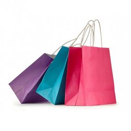 Revestimentos impressos biodegradáveis do plástico/à prova de água dos sacos de papel de Kraft disponíveis fornecedor