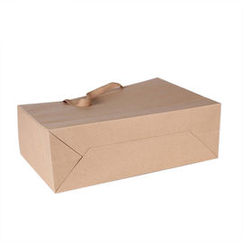 Sacos de compras práticos do papel de embalagem, Sacos de papel de Brown Kraft para alguma ocasião comemorativo fornecedor