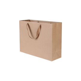 Sacos de compras práticos do papel de embalagem, Sacos de papel de Brown Kraft para alguma ocasião comemorativo fornecedor