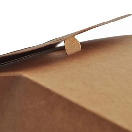 Punho alto personalizado cortado de Windowed da resistência de rasgo dos sacos de papel de Brown fornecedor