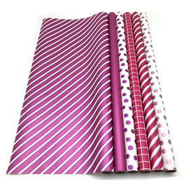 Cor lateral dobro do X.500 Cm do tamanho 70 do rolo do papel de papel de embrulho vária disponível fornecedor