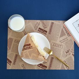 Fáceis resistentes do ar do papel de envolvimento do alimento do revestimento do PE limpam não a contaminação fornecedor