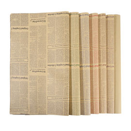 Tamanho do papel Degradable do envolvimento material Unbleached do papel de embalagem de 50 * de 70cm fornecedor