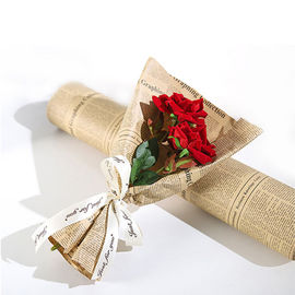 Tamanho do papel Degradable do envolvimento material Unbleached do papel de embalagem de 50 * de 70cm fornecedor