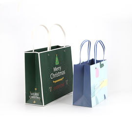 comprar Peso personalizado biodegradável de empacotamento dos sacos do presente do papel popular para o Natal Fabricação em linha