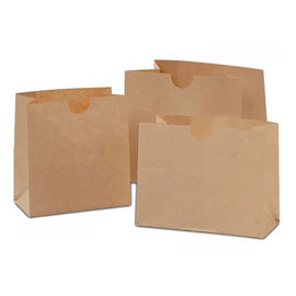 Sacos do alimento do papel de Brown/tipo Gusseted graxa dos sacos do petisco papel de embalagem Resistente fornecedor