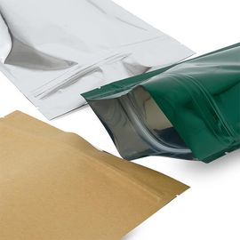 Os sacos reusáveis plásticos do alimento, lustrosos levantam-se a vária cor dos malotes disponível fornecedor