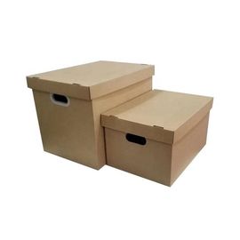 Caixas moventes da caixa ondulada movente de Brown para o papel da caixa postal fornecedor