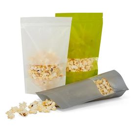 Sacos Sealable do alimento do papel de arroz, sacos do armazenamento do alimento do vácuo com painel da janela fornecedor