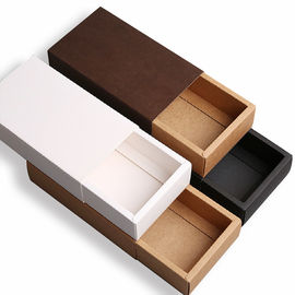 comprar O costume do estilo da gaveta imprimiu o material durável do papel de embalagem das caixas 350g Brown Fabricação em linha