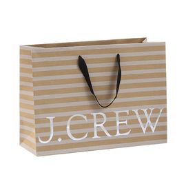 os sacos de compras do papel de 250gsm Brown, sacos de papel comerciais cancelam o vinco fornecedor