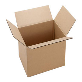 Material de terminação personalizado do papel ondulado de Matt Laminatoin das caixas de transporte do logotipo fornecedor