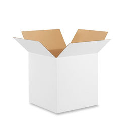 Material de terminação personalizado do papel ondulado de Matt Laminatoin das caixas de transporte do logotipo fornecedor