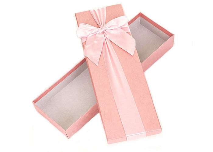 Tamanho de empacotamento personalizado 34 * 11 * 5cm da caixa do presente do papel da cor para a flor fornecedor