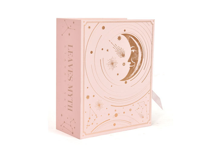 Material prático de empacotamento do cartão da poluição das caixas do presente luxuoso da forma do livro não fornecedor