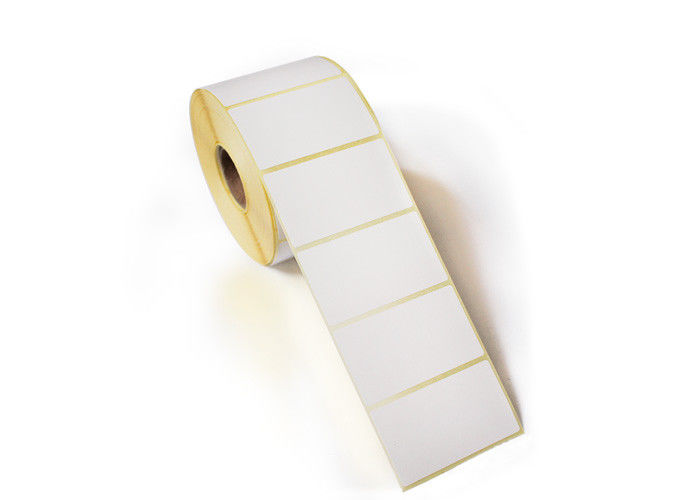 Papel de etiqueta branco impermeável do rolo do papel da etiqueta/material de papel inferior de Gration fornecedor