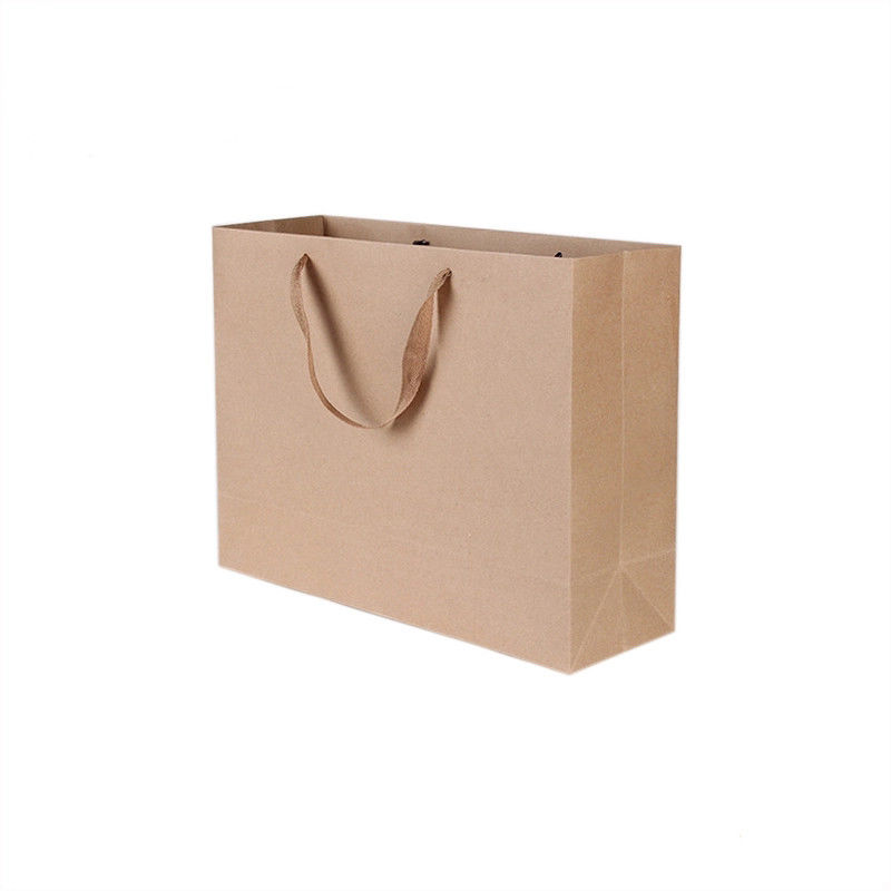 Sacos de compras práticos do papel de embalagem, Sacos de papel de Brown Kraft para alguma ocasião comemorativo fornecedor