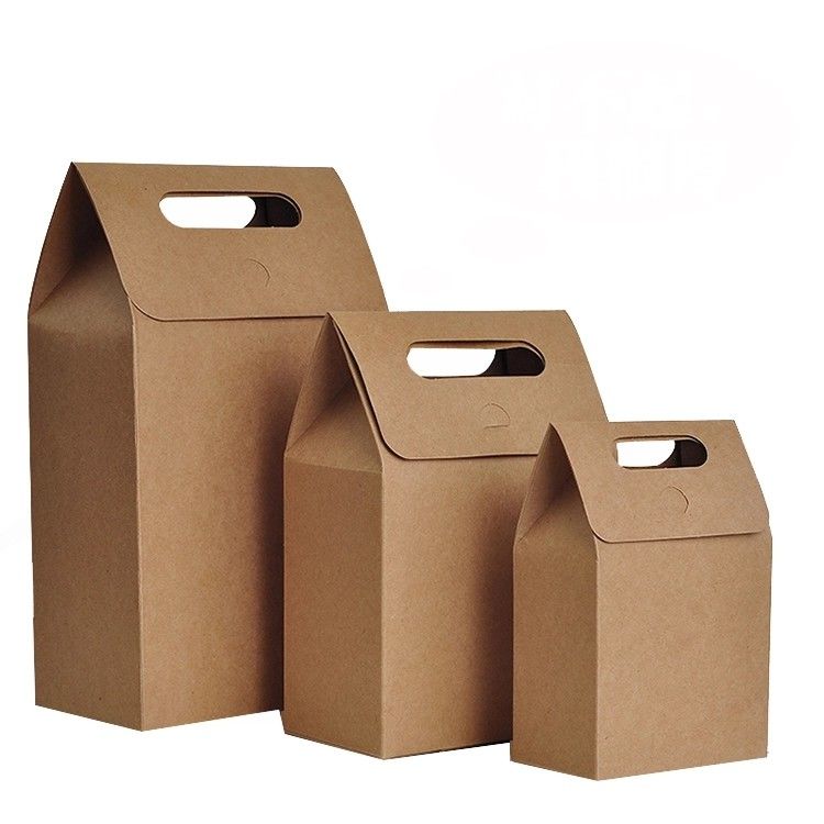 Punho alto personalizado cortado de Windowed da resistência de rasgo dos sacos de papel de Brown fornecedor