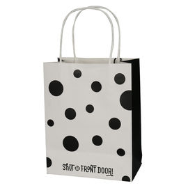 Good price Sacos de compras de papel personalizados projeto do ponto, impressão deslocada dos sacos de papel relativos à promoção on-line
